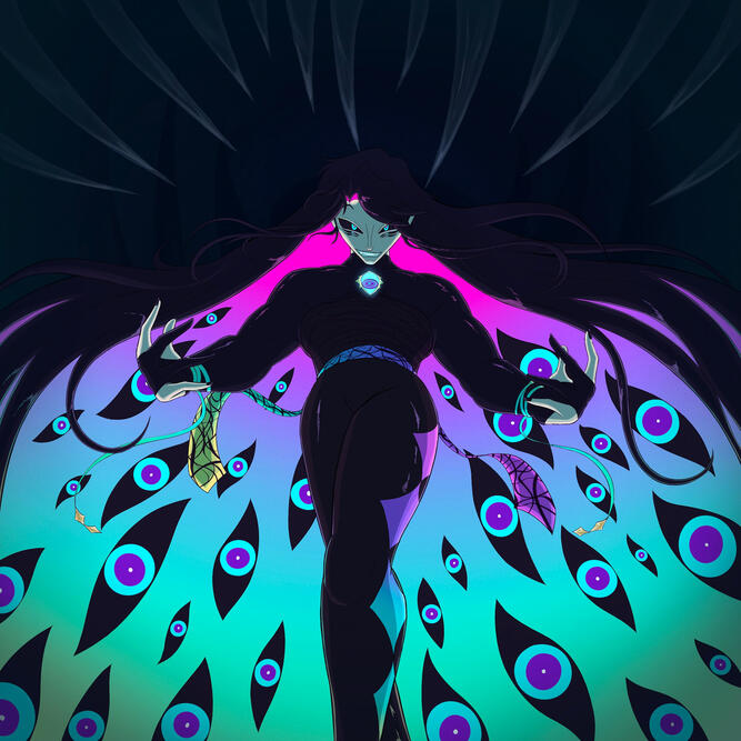 Artfight 2024 - Kyoheloth (Neon Eldritch)