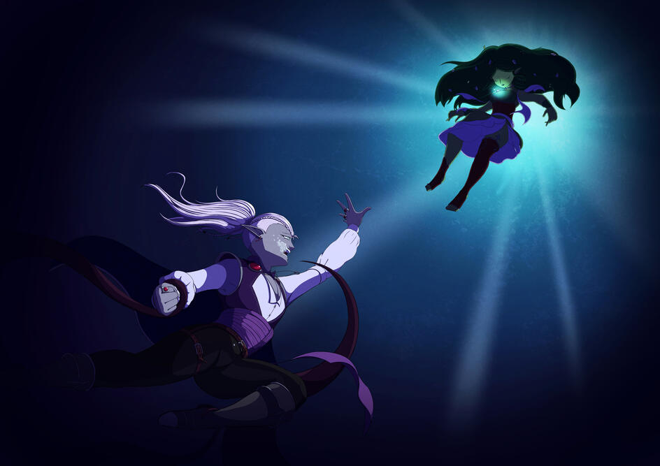 Art Fight 2024 - Jace & Kali (Leahlostheart & Jimbles)